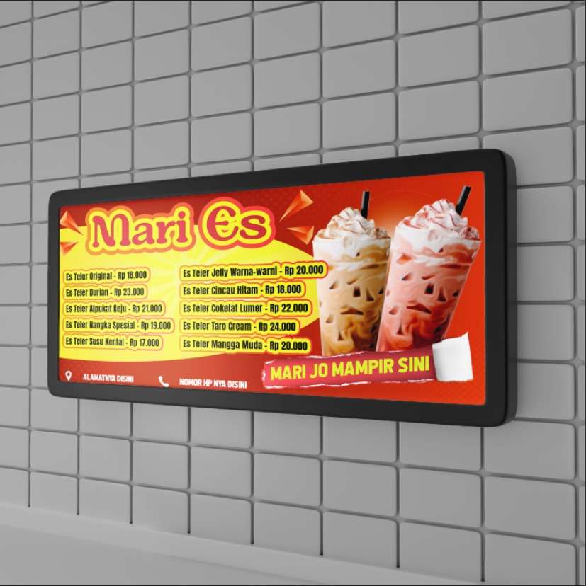 Baliho Mari Es Segarnya Bikin Balik Lagi - Image 1