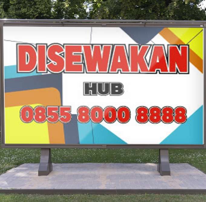 baliho disewakan berwarna abstrak - Image 1