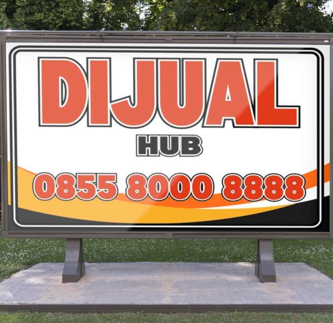 baliho dijual orange putih dinamis - Image 1