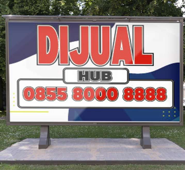 baliho dijual biru gelombang - Image 1