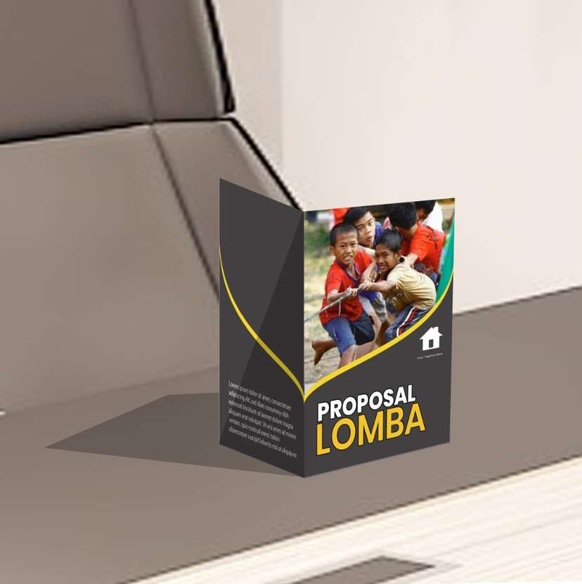 Map Folder Profesional Warna Hitam aksen kuning tipis - Image 1