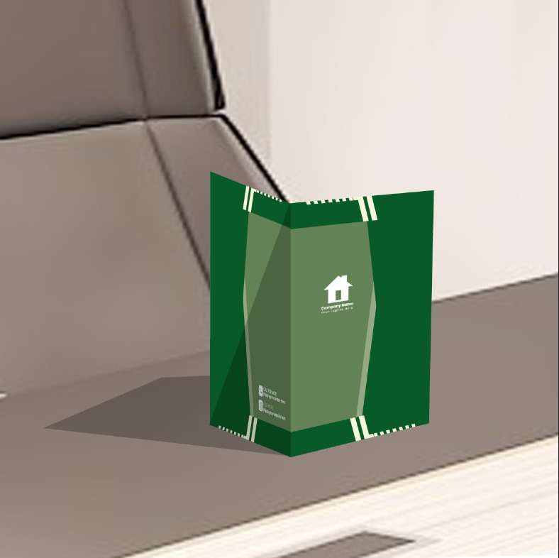 Map Folder Profesional Warna hijau Desain ssejuk tenang - Image 1