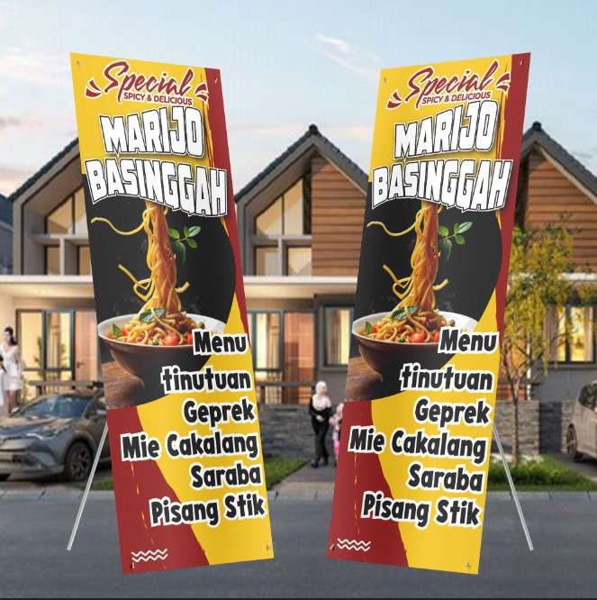X-Banner Marijo Basinggah Menu Spesial Nusantara - Image 1