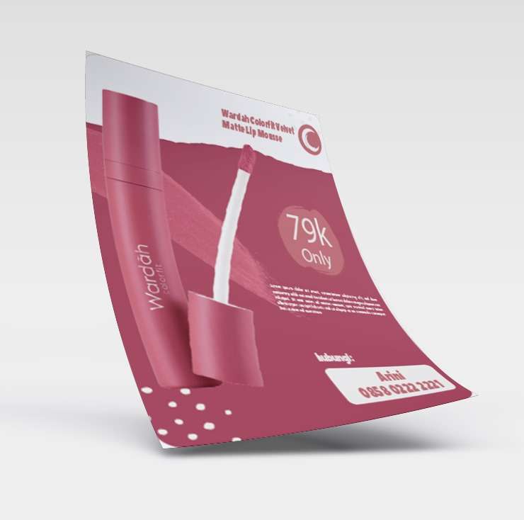 Flyer Promo Wardah Colorfit Matte Lip Mousse – Cantik Natural Hanya 79K! - Image 1
