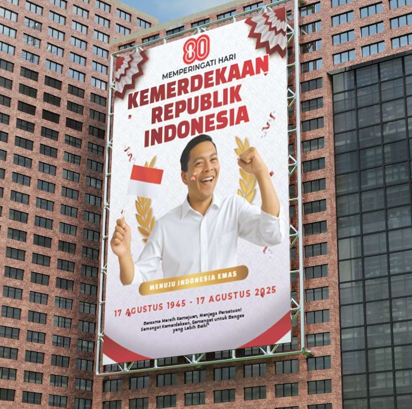 baliho meriah merah putih kemerdekaan - Image 1