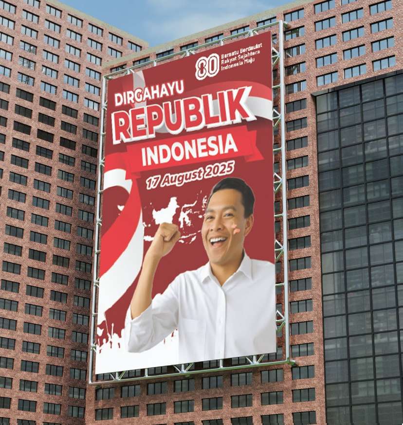 Baliho Perayaan Kemerdekaan Republik Indonesia ke-80 - Image 1