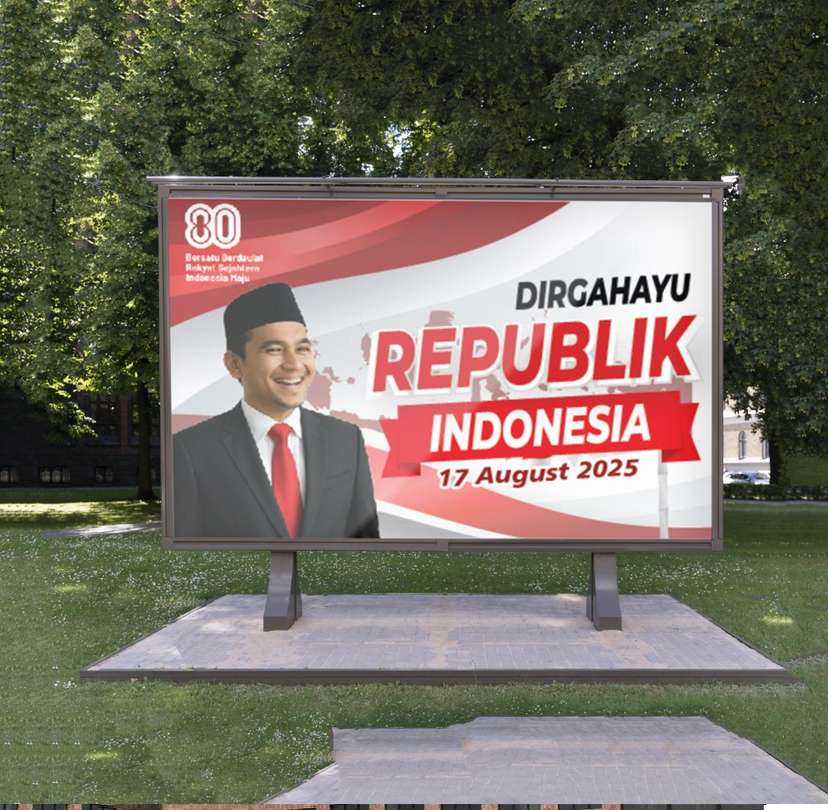Baliho Dirgahayu Republik Indonesia yang Berkesan - Image 1